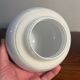 Round opal globe wall light with aluminum fixing
