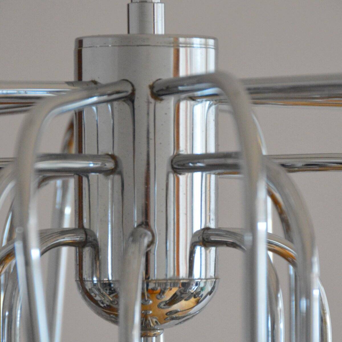 Lustre sputnik space age 9 feux 1970s