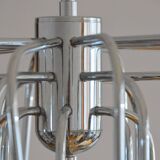 Sputnik space age chandelier 9 lights 1970s