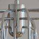 Lustre sputnik space age 9 feux 1970s