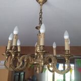 Bronze chandelier