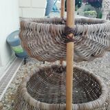 3-tier wicker baskets
