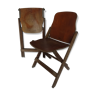 Paire de chaises  pliantes US Army WWII