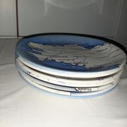 Plates Côtes de France Primavera Colette Gueden KG Lunéville