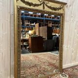 Miroir - Trumeau style Louis XVI époque  Napoléon III