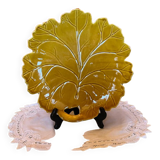 Vintage ceramic leaf dish