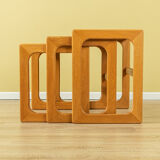 1960s nesting tables, Salin