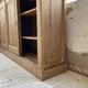 Large row of solid oak loom sliding doors