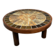Raymonde leduc herbarium coffee table vallauris 1960