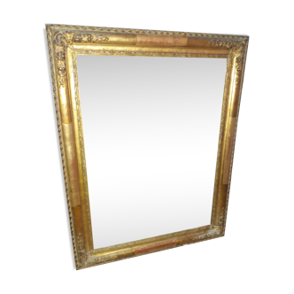 Miroir en bois et stuc 1850 - 45,5x58cm