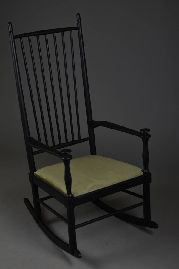 Fauteuil à bascule Gemla, design Karl Axel Adolfsson, Suède, années 1960