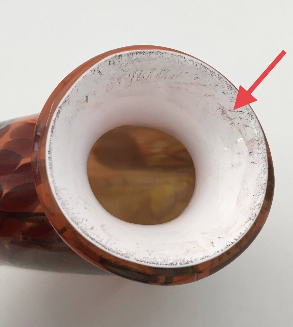 Daniel baroy blown glass vase, signed