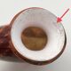 Daniel baroy blown glass vase, signed