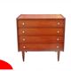 Commode vintage 1960/1970 pieds fuselés