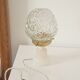 Vintage table lamp with albatre foot