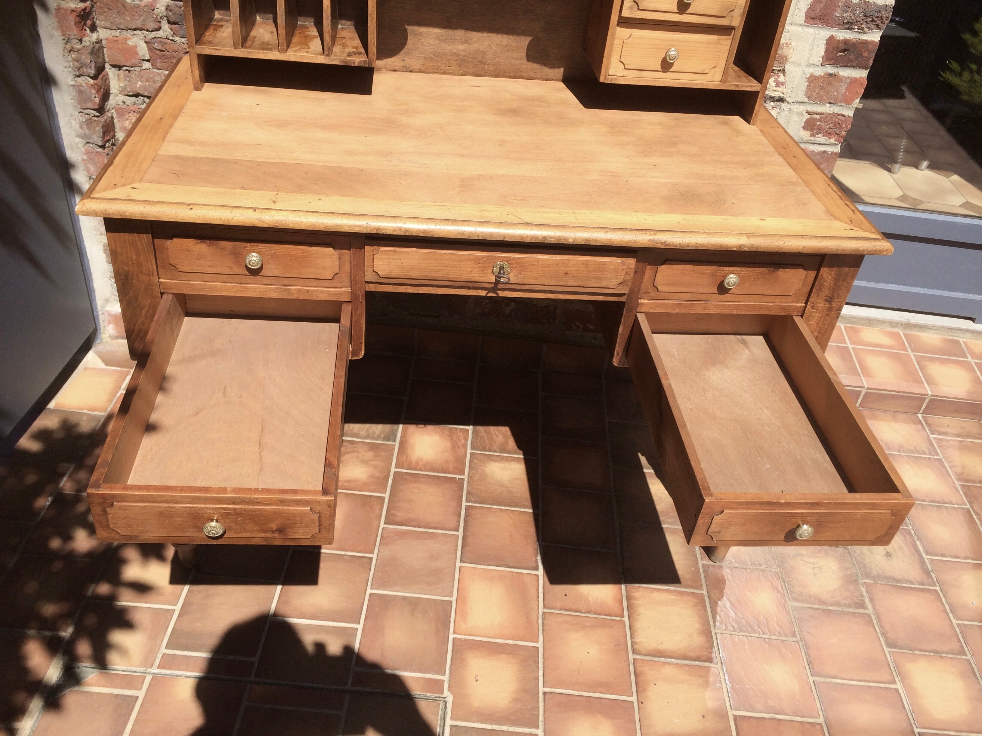 Period office in pitchpin