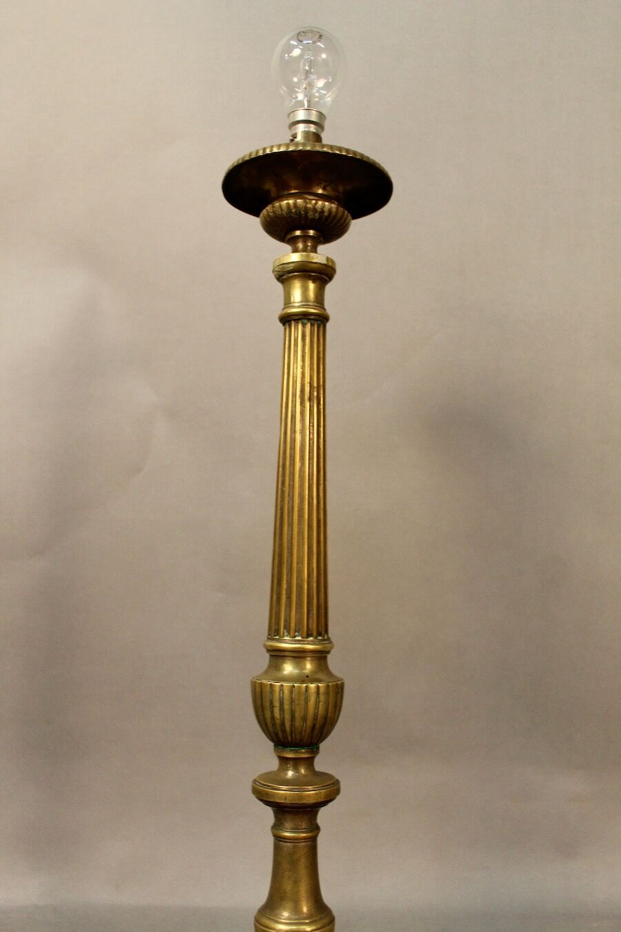 Bronze lamp XIXth