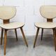 Pair of Baumann chairs No. 831 G1 "design Max Bill" 1960