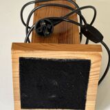 Vintage pine lamp design 70s 80s