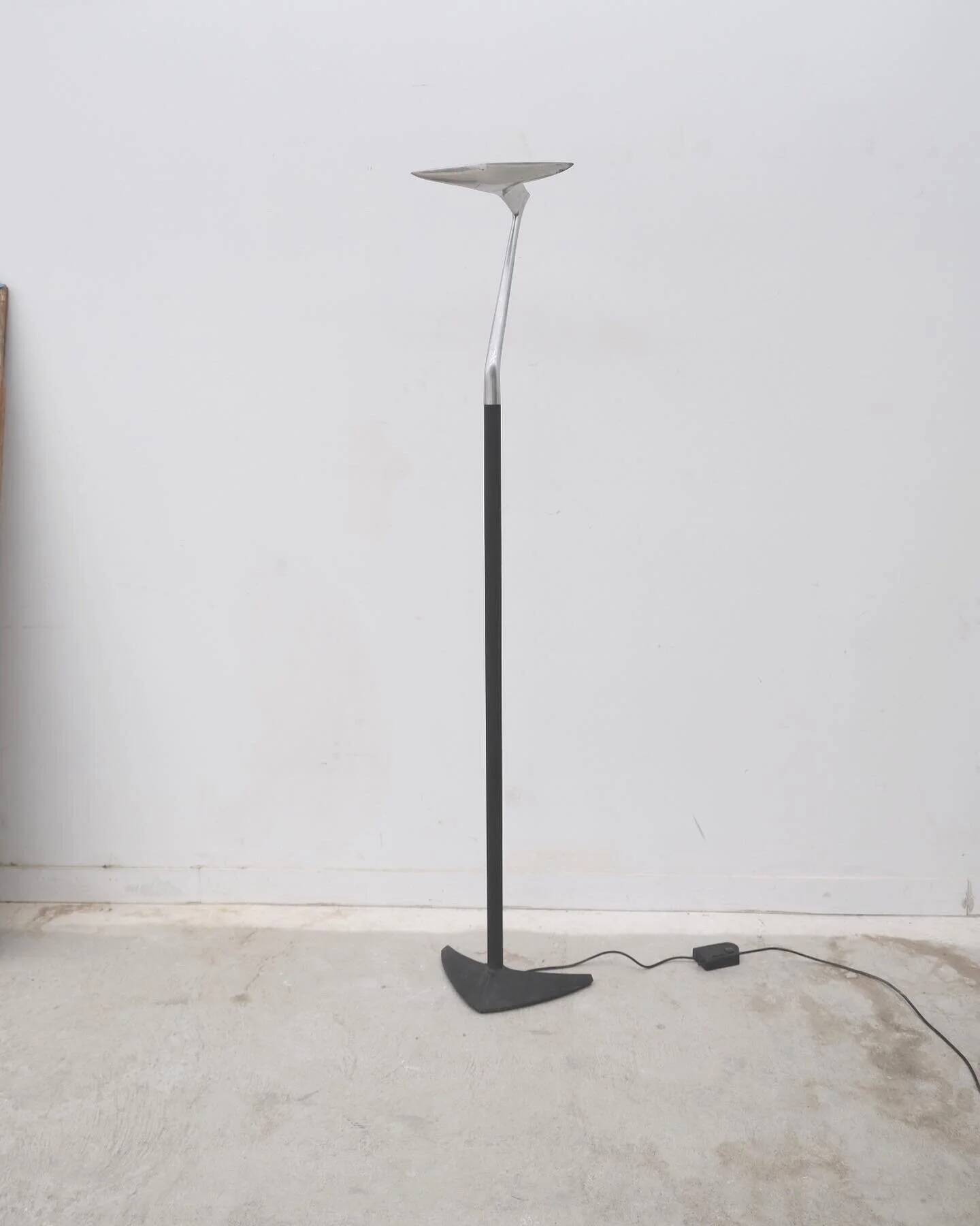 Floor lamp from maison lucien gau, 1980