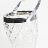 Vintage glass ice bucket