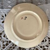 Antique Quimper Henriot earthenware cups and saucers