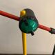 Articulated lamp by Veneta Lumi, primary colors Memphis style, 1980