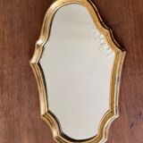 Gilded mirror of style Louis XV sober 32 X 22