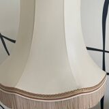 Large Vintage Carved Alabaster Lamp Classic / Empire Style 72 cm