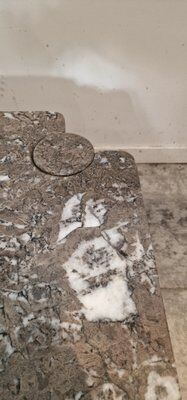 Set of 2 marble coffee tables by Angelo Mangiarotti, 1975