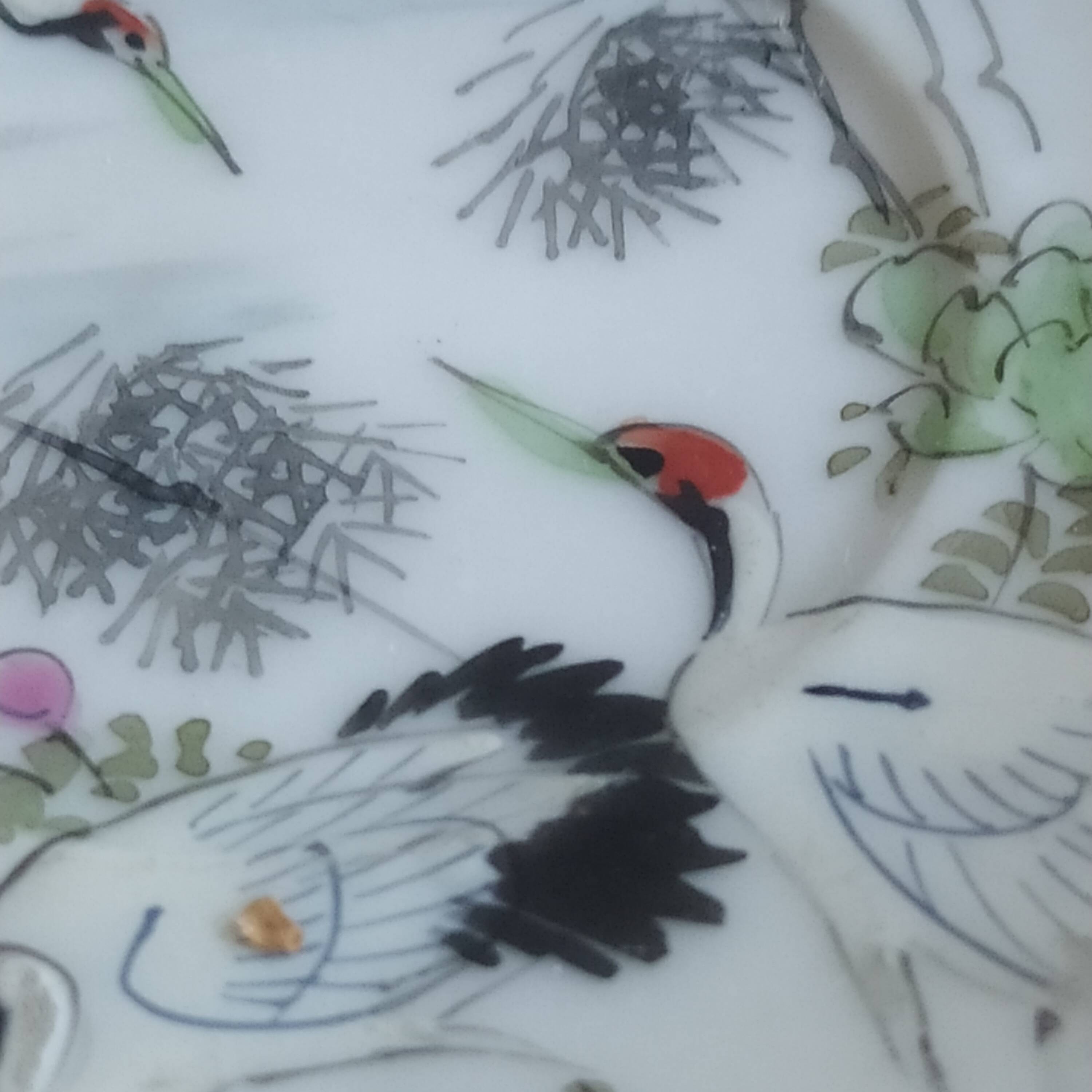 Kutani porcelain coffee service from Japan, early 19th century