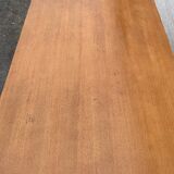 Vintage modernist desk in wood and metal