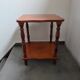Small vintage wooden side table or bedside table