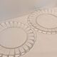 Set of 2 Duralex Marguerite Plates Lesieur Oil – 22.5 cm – vintage