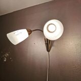 Wall lamp hollywood regency gold, 70s