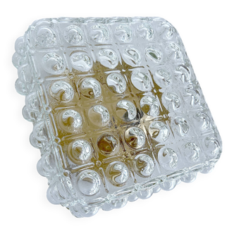 Applique Plafonnier Vintage Verre Bulle
