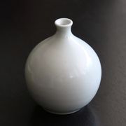 Celadon porcelain vase signed A. Monique A.T., 1970s