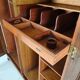 Stunning English Art Deco burr walnut wardrobe by Waring & Gillow – c.1900–1932
