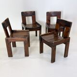 Chairs – Silvio Coppola for Fratelli Montina, 1970s