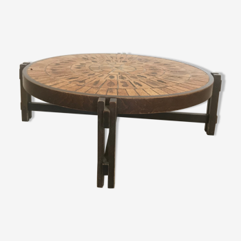 Coffee table Roger Capron Vallauris