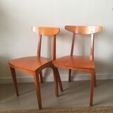 Lot of 2 Zina chairs by Thibault Desombre