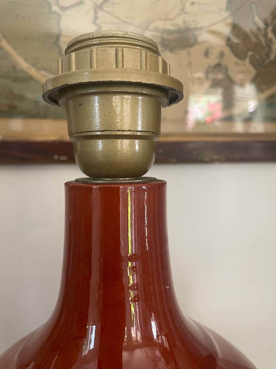 Vintage ceramic lamp