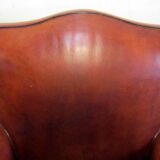 Pair of club armchairs
