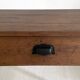 Small 19th-century children's desk in oak.