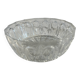 Cut glass bowl with oval pattern 11cm