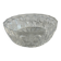 Cut glass bowl with oval pattern 11cm