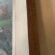 Framed English engraving "The hunt" 20th century