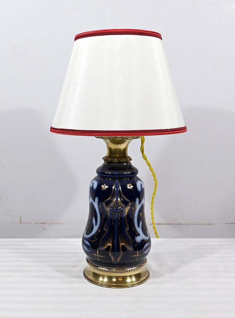 Sèvres Porcelain Lamp – Late 19th Century