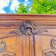 Provencal wedding armoire in walnut nîmes xviii eme century