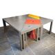 Table Tangram de Massimo Morozzi pour Cassina, année 1988, set de 7